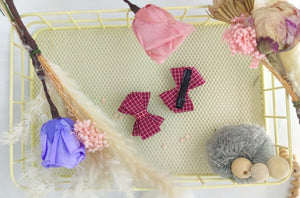 Clean Beauty Society - Maria Double Bow Hair Clip (6572751028258)