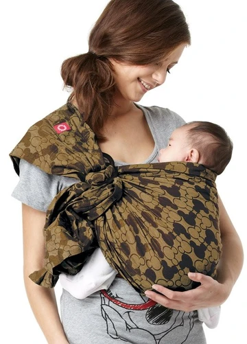 Mamaway - Mickey Kaleidoscopes Baby Ring Sling (4605443276834)