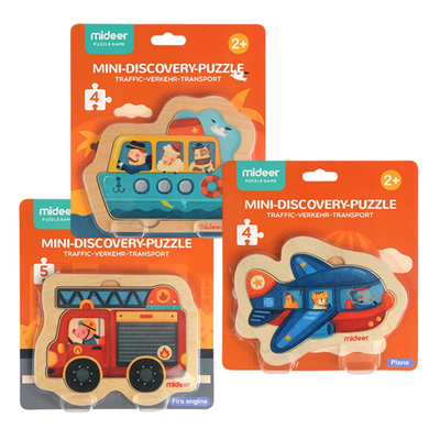 Baby Prime - Mideer Mini Discovery Puzzle Set (4816478994466)