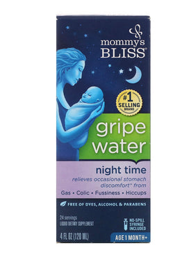 Clean Beauty Society - Mommy's Bliss Gripe Water Night Time 4 oz (6572751388706)