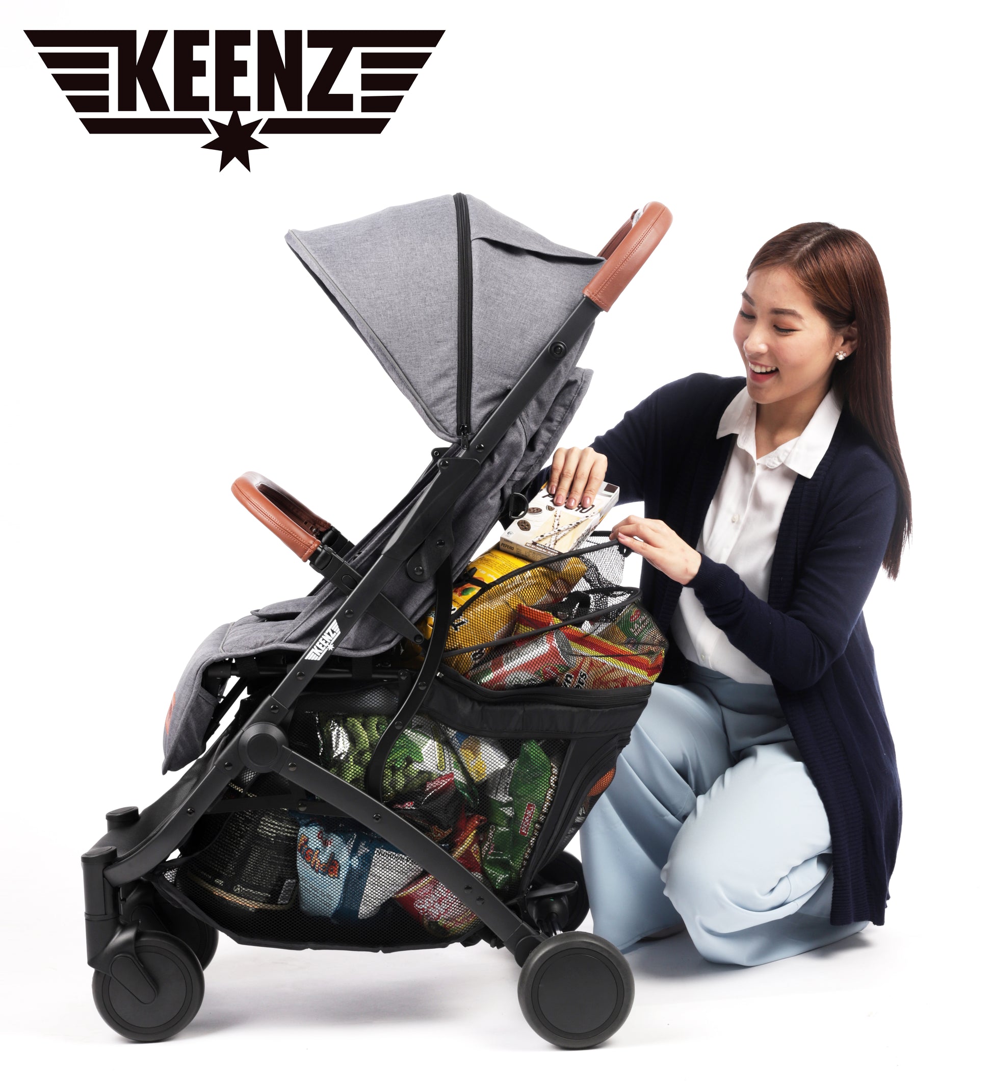 Keenz - Air Plus 2.0 Stroller + FREE Stroller Hook (4510787731490)