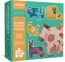 Load image into Gallery viewer, Baby Prime - Mideer My First Puzzle - Mom and Baby (4816477978658)
