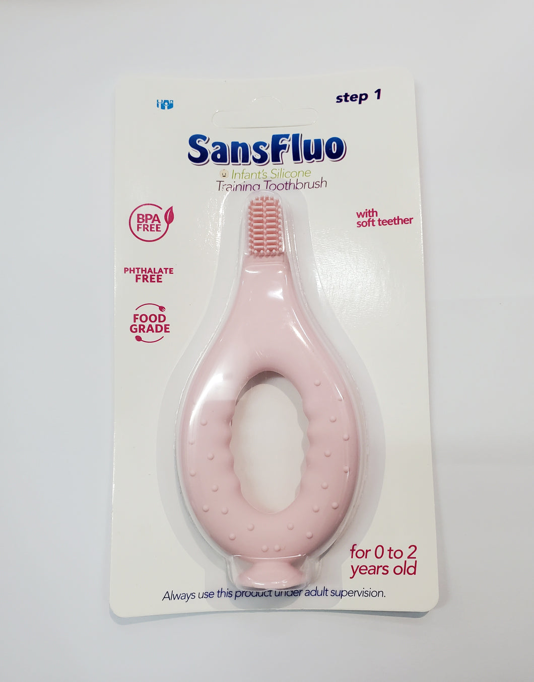 Sansfluo - Silicone Training Toothbrush (6978758377506)