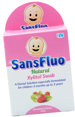 SansFluo - Natural Xylitol Swab Solution (4544977502242)