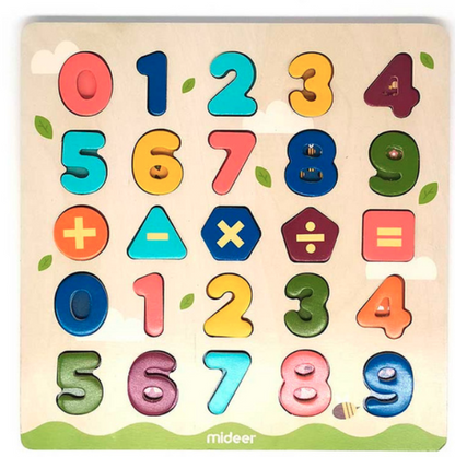 Baby Prime - Mideer Wooden Magnetic Puzzle (4816477290530)