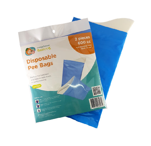 Orange and Peach - Basics Disposable Pee Bags 2 pcs. (4604956213282)