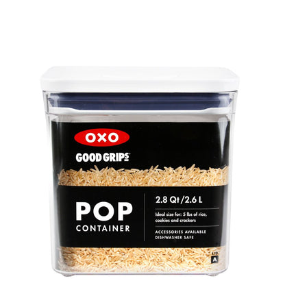 OXO Tot - Good Grips POP Container, Big Square Short 2.8 Qt. (6544503242786)