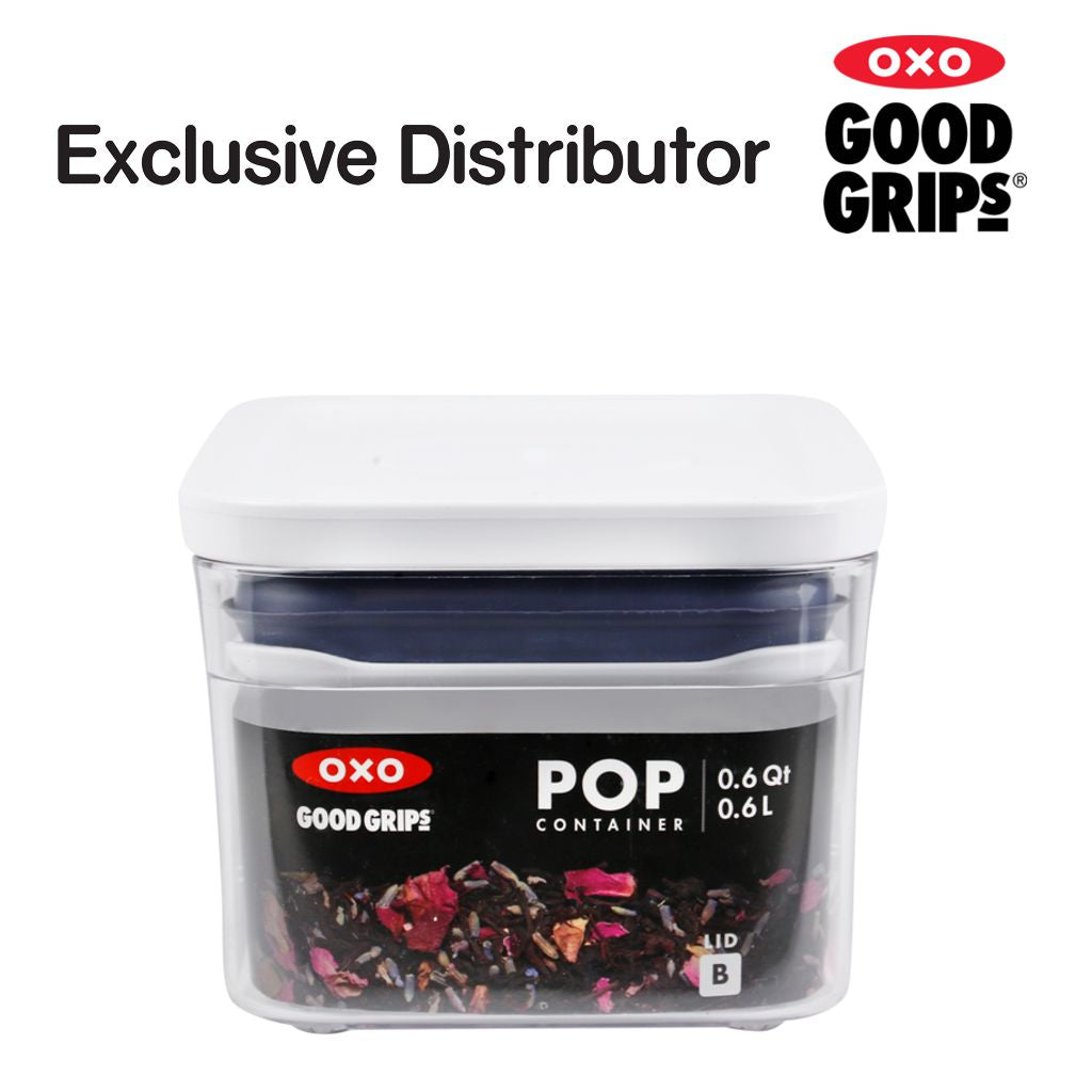 OXO Tot - Good Grips POP Container, Rectangle Mini 0.6 Qt (6544503046178)
