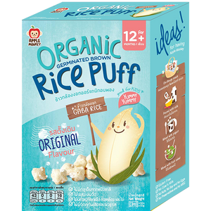 Apple Monkey - Organic Germinated Rice Puff (6833888395298)