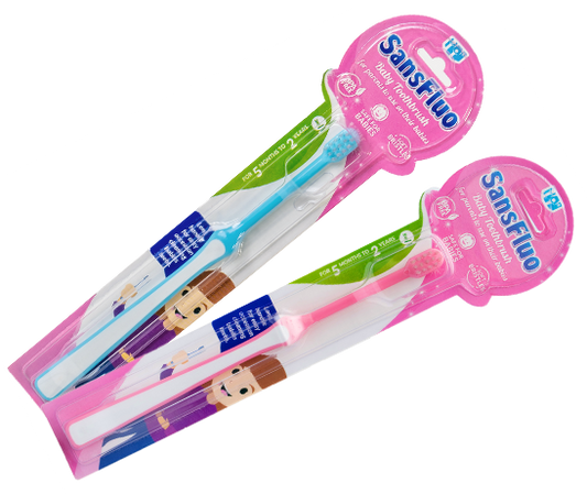 SansFluo - Pen Grip Baby Toothbrush (4544978288674)