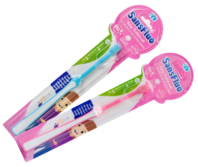 SansFluo - Pen Grip Baby Toothbrush (4544978288674)