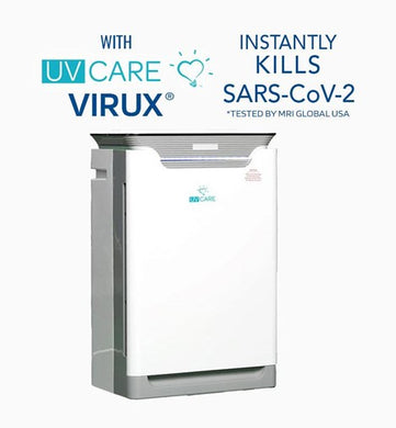 UV Care - Super Air Cleaner with Medical Grade H14 HEPA Filter with UV Care Virux Patented Technology (8 Stage) (6832651501602)