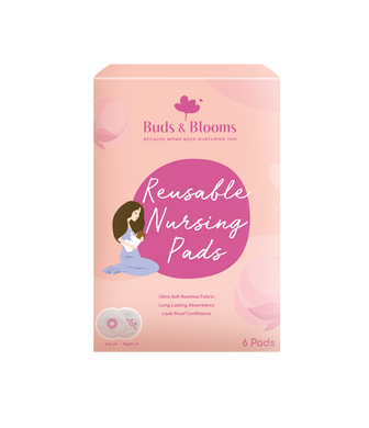 Buds and Blooms - Reusable Nursing Pads (6 Pcs) (6543520006178)
