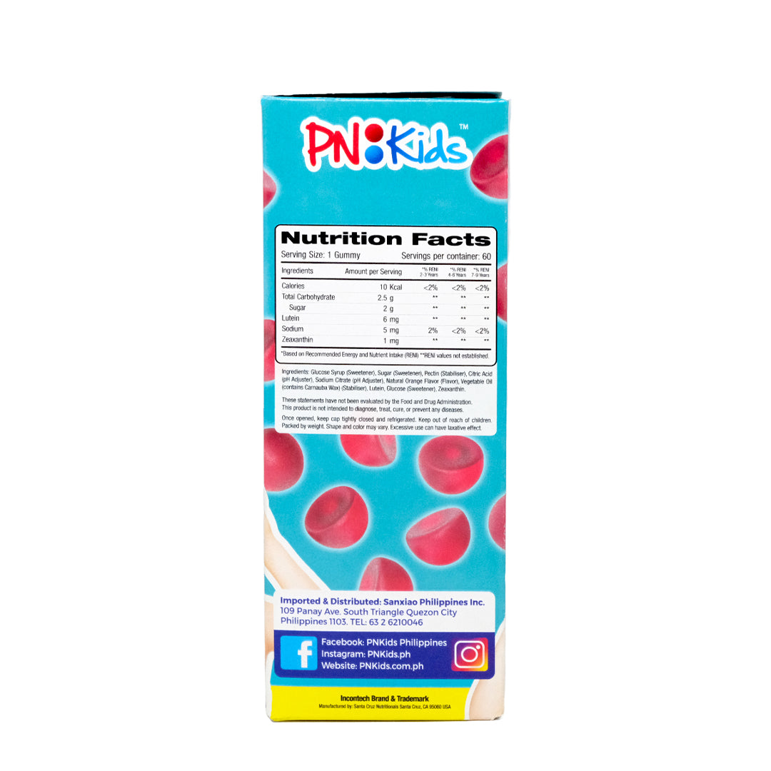 PNKids - Kids Super Vision Lutein Zeaxanthin Food Supplement 60ct (7167633031202)