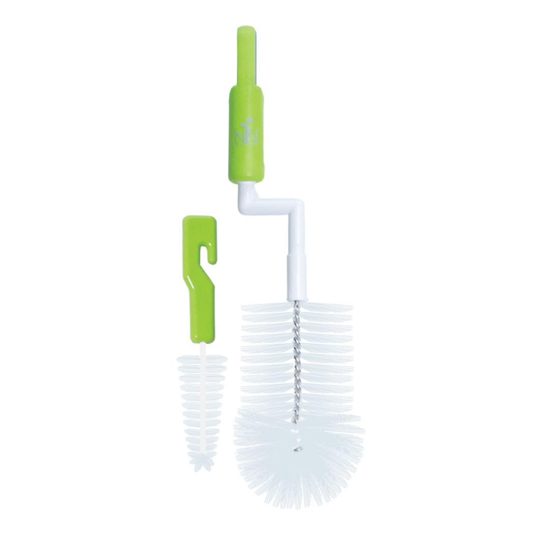 Nature to Nurture - Rotary Bottle and Nipple Brush (4564303183906)