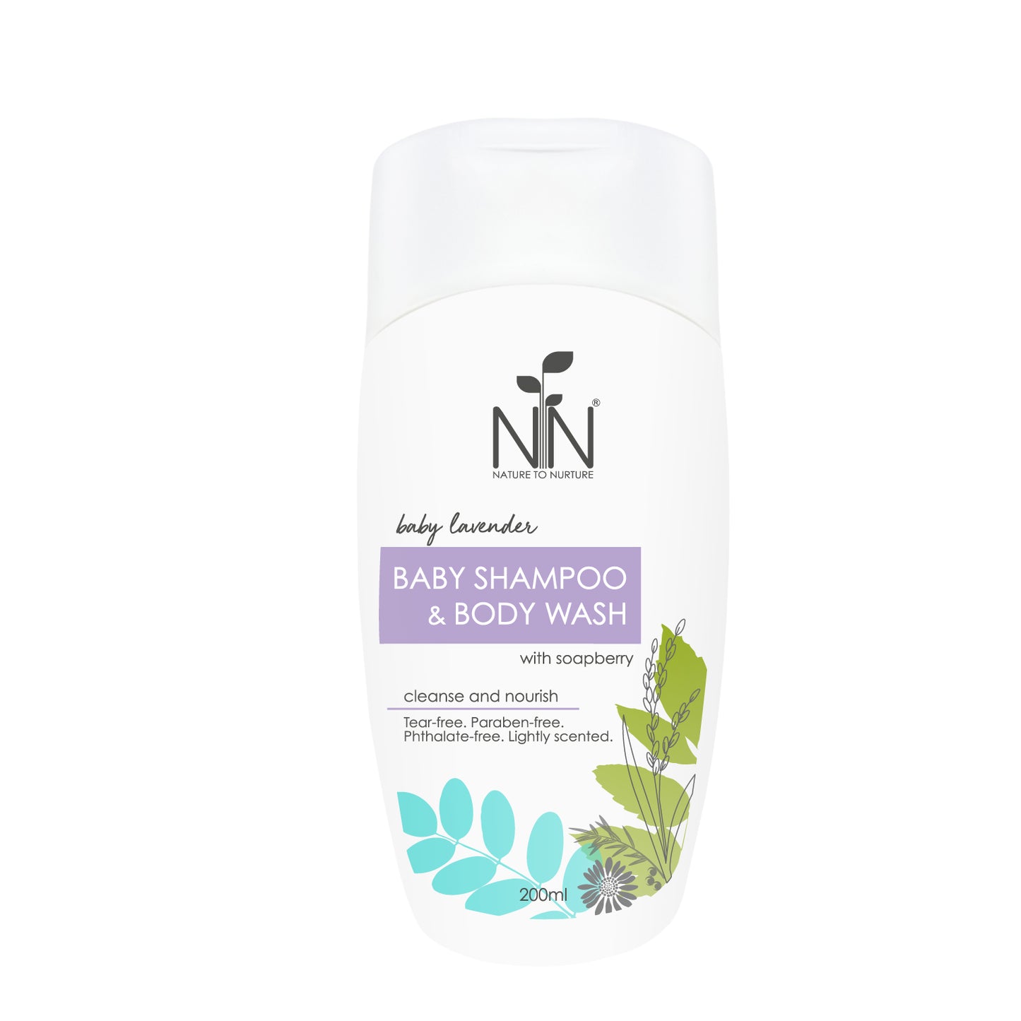 Nature to Nurture - Baby Shampoo and Body Wash (6571816976418)