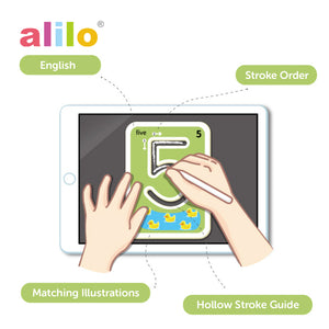 Alilo - Educational Stencil Set for Magic Writing Board (7028887158818)