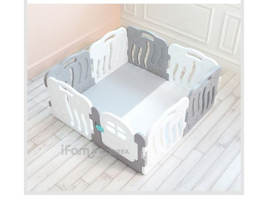 iFam - Shell Baby Room 8pcs fence w/ playmat (6571078909986)