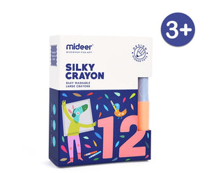 Baby Prime - Mideer Silky Crayon 12 colors (4816478339106)
