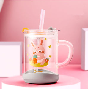 Baby Prime - Sip and Straw Glass Cup (4591967862818)