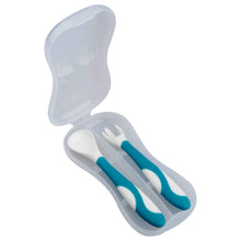 Load image into Gallery viewer, Baboo Basix - KUB Training Spoon &amp; Fork Set (6541103595554)
