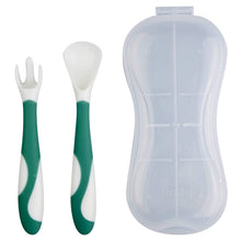 Load image into Gallery viewer, Baboo Basix - KUB Training Spoon &amp; Fork Set (6541103595554)
