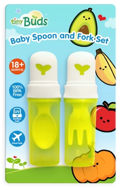 Tiny Buds - Spoon & Fork Set (6567153762338)