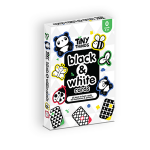 Tiny Things - Black & White Newborn Flash Cards (20 Cards) (6966110486562)
