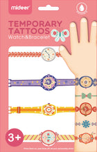 Load image into Gallery viewer, Baby Prime - Mideer Temporary Tattoo Watch and Bracelet for Girls (4816478896162)
