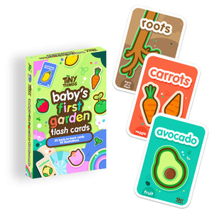 Tiny Things - Baby's First Garden Flash Cards (20 Cards) (6966110584866)