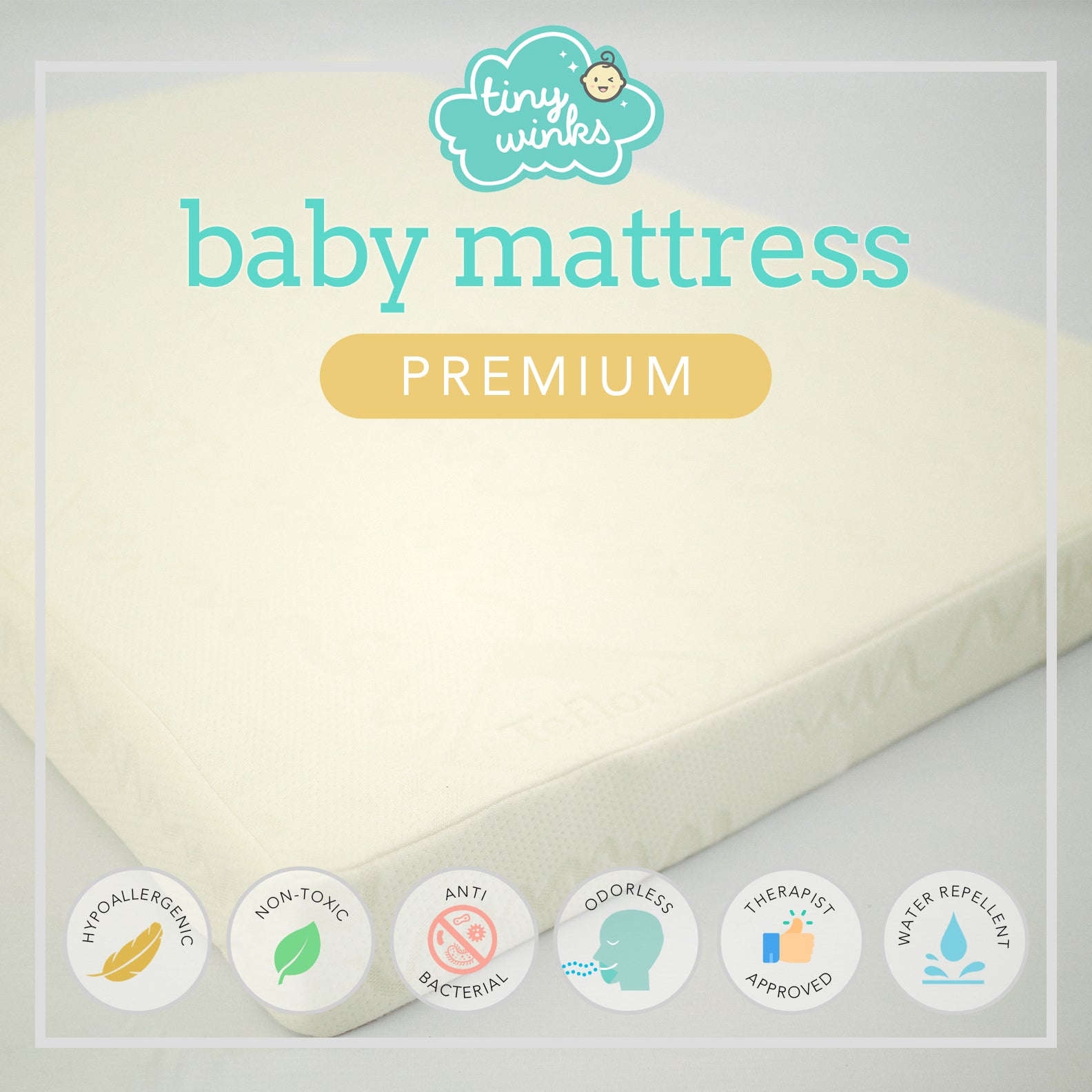 Tiny Winks - Premium Crib Mattress (4510852186146)