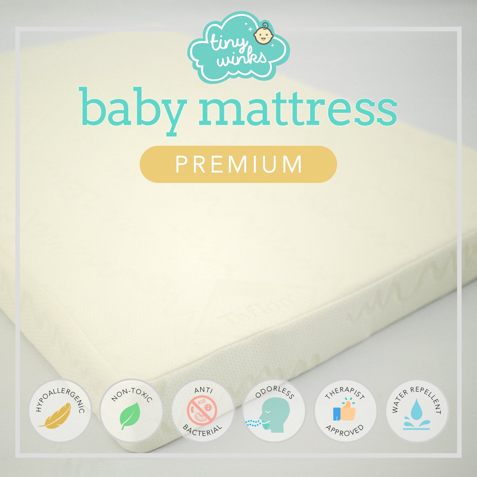 Tiny Winks - Premium Playpen Mattress (4510801723426)