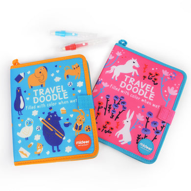 Baby Prime - Mideer Travel Doodle Book -Pink (4816478535714)