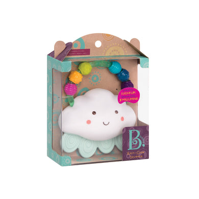 B. Toys - Rain- Glow Squeeze Light- Up Cloud Rattle (4539064942626)