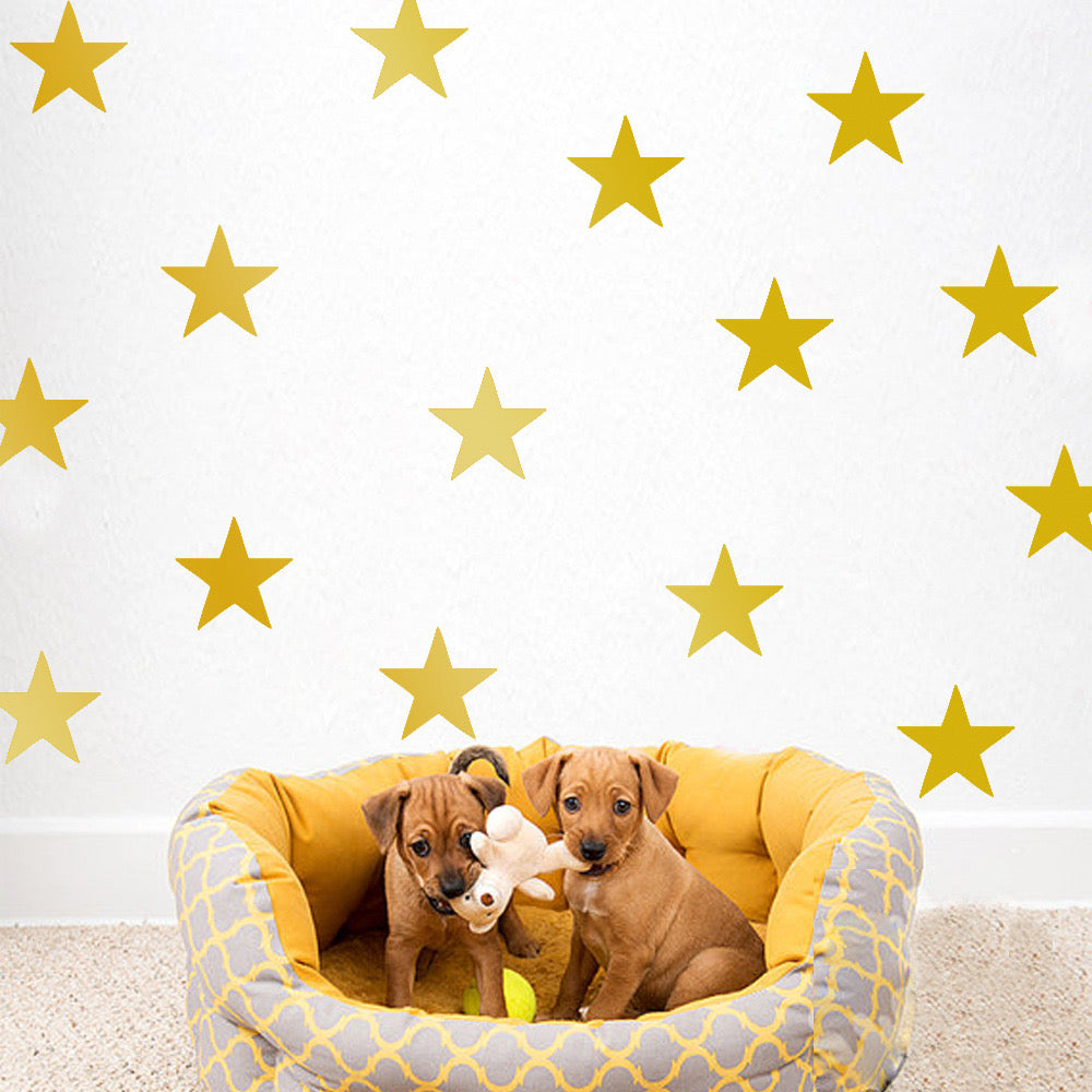 Baboo Basix - Twinkle Star Peel and Stick DIY Wall Decals (6541103169570)