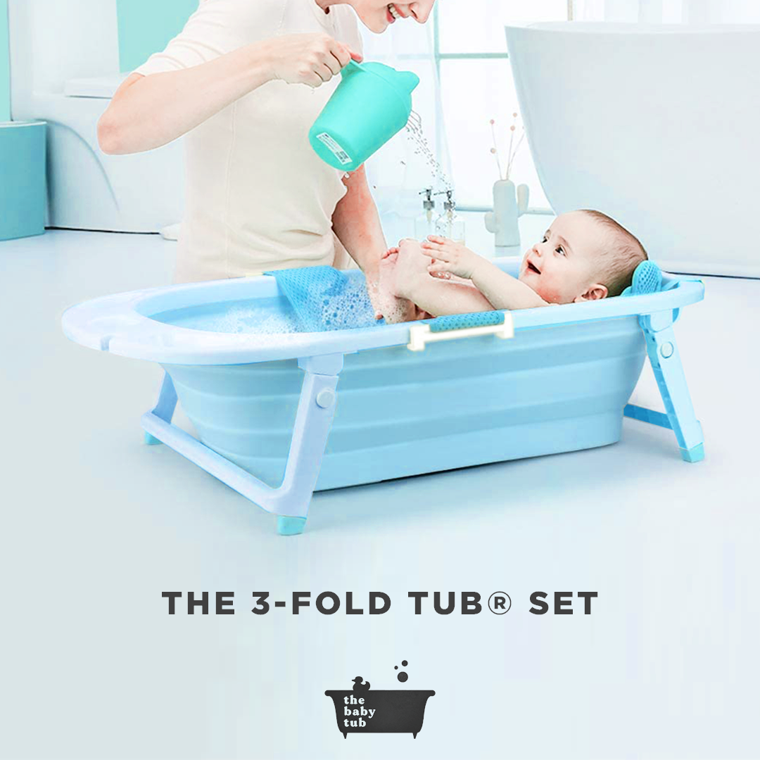 The Baby Tub - 3-Fold Tub Set (4623653011490)