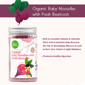 Simply Natural - Beetroot Organic Baby Noodles 200g (6794273357858)