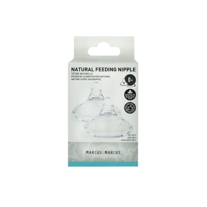 Marcus & Marcus - Natural Feeding Nipples (Set of 2) (6587964456994)