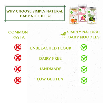 Simply Natural - Spinach Organic Baby Noodles 200g (6794273423394)