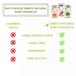 Simply Natural - Beetroot Organic Baby Noodles 200g (6794273357858)