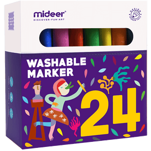 Baby Prime - Mideer Washable Marker 24 colors (4816478634018)