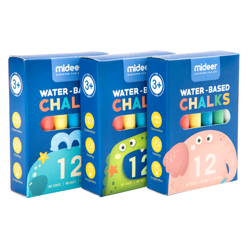 Baby Prime - Mideer Water Based Chalk (random design) (4816476962850)