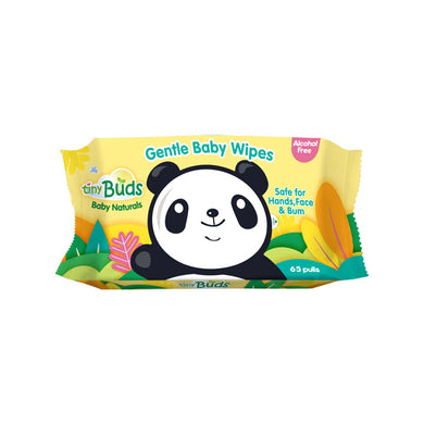 Tiny Buds - Natural Baby Wipes (65 pulls) (4513996570658)