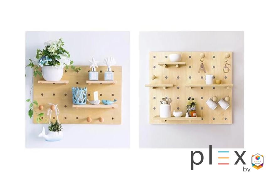 Simply Modular - Plex Pegboard Wooden Peg (6544506290210)