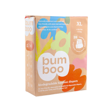 Load image into Gallery viewer, Bumboo - Biodegradable Bamboo Nappies - Extra Large 28pcs (6788494589986)
