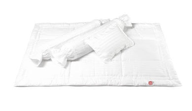 Zyji - Luxury White 7pc Baby Bedding Set (4798829723682)