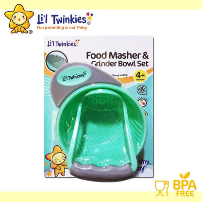 Li'l Twinkies - Food Masher & Grinder Bowl Set (BPA-Free) (6544023158818)