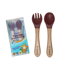 Load image into Gallery viewer, Li&#39;l Twinkies - Train Me™ Spoon and Fork Set (4563397705762)
