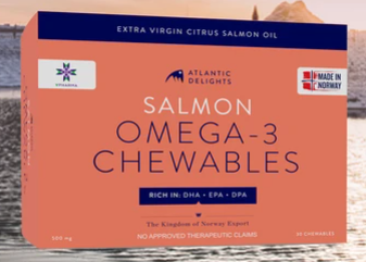 Atlantic Delights - Salmon Omega-3 Chewables (4516670603298)