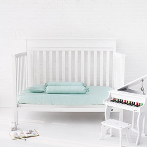 Ava & Ava - 100% Organic Bamboo Lyocell Fitted Crib Sheet (6938984120354)